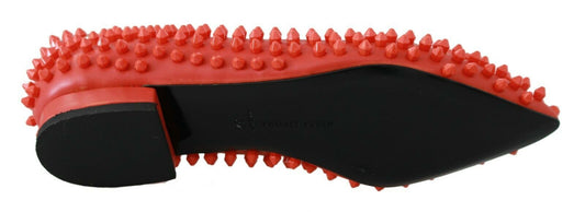 Red spiky shoe sole
