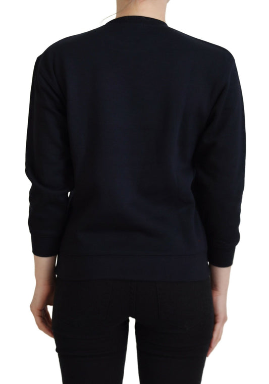 Black long sleeve shirt on a person
