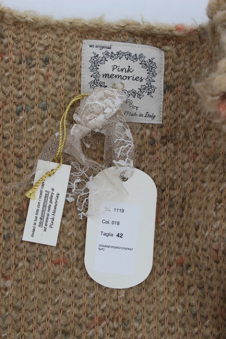 Tag on a fabric surface