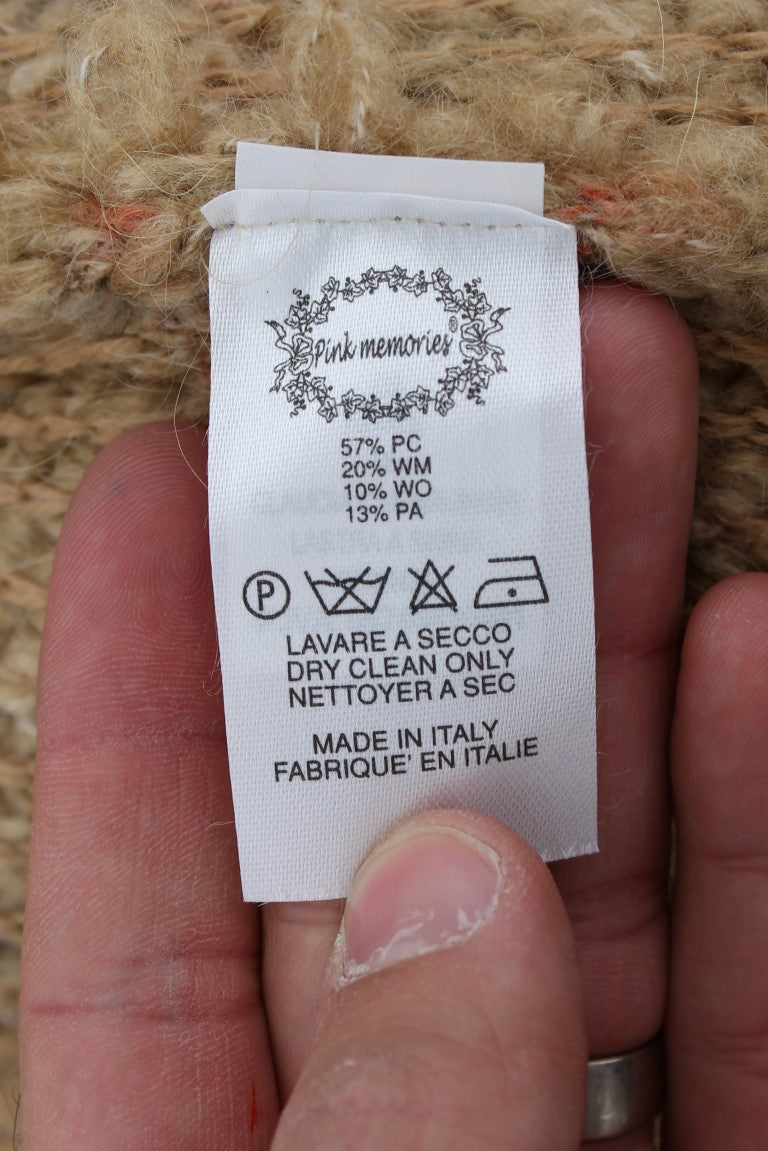 Tag on a piece of clothing indicating care instructions