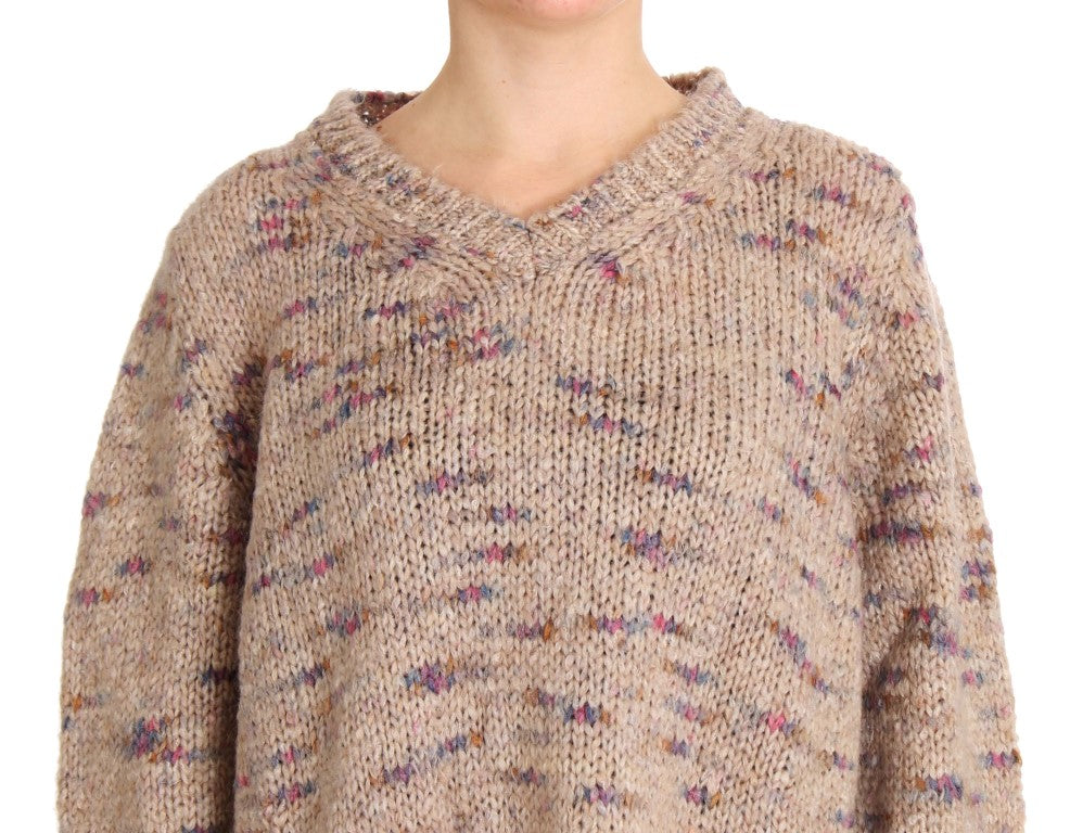 Knitted sweater on a mannequin torso