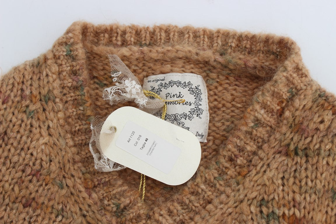 Handmade knitted sweater with tag