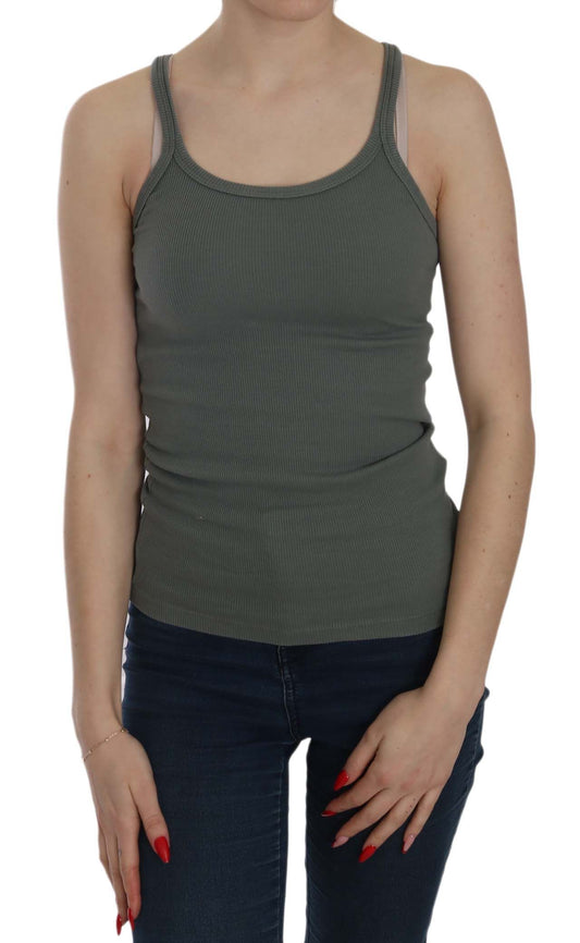 Woman wearing a tank top