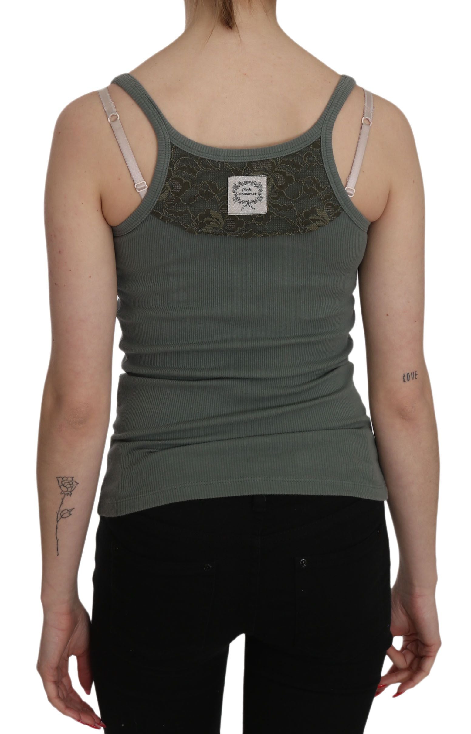 Woman wearing a tank top