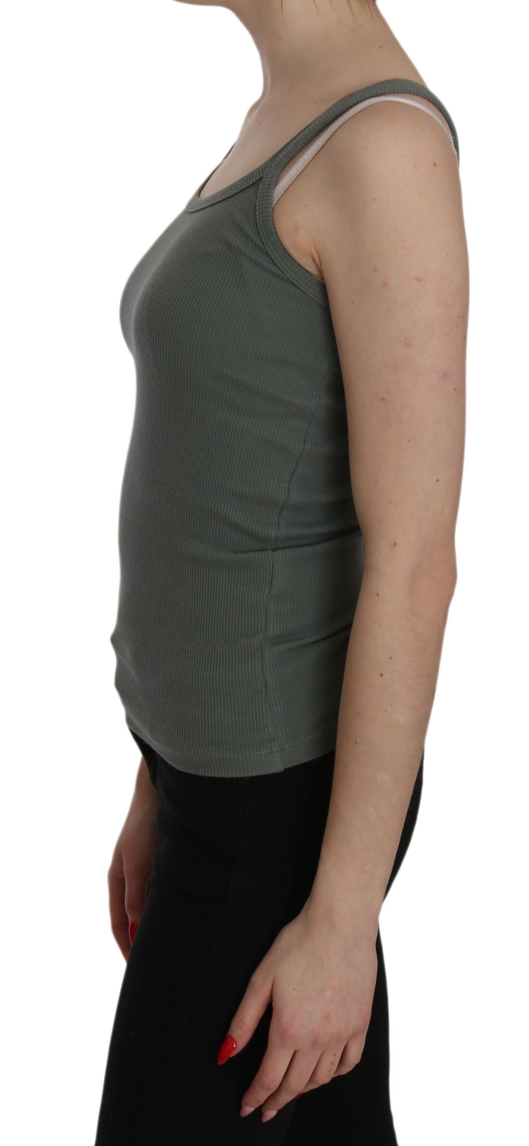 Woman wearing tank top