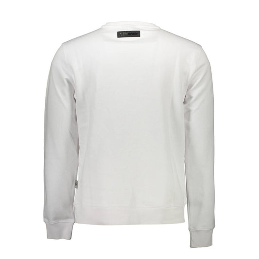 White long sleeve sweatshirt on hanger