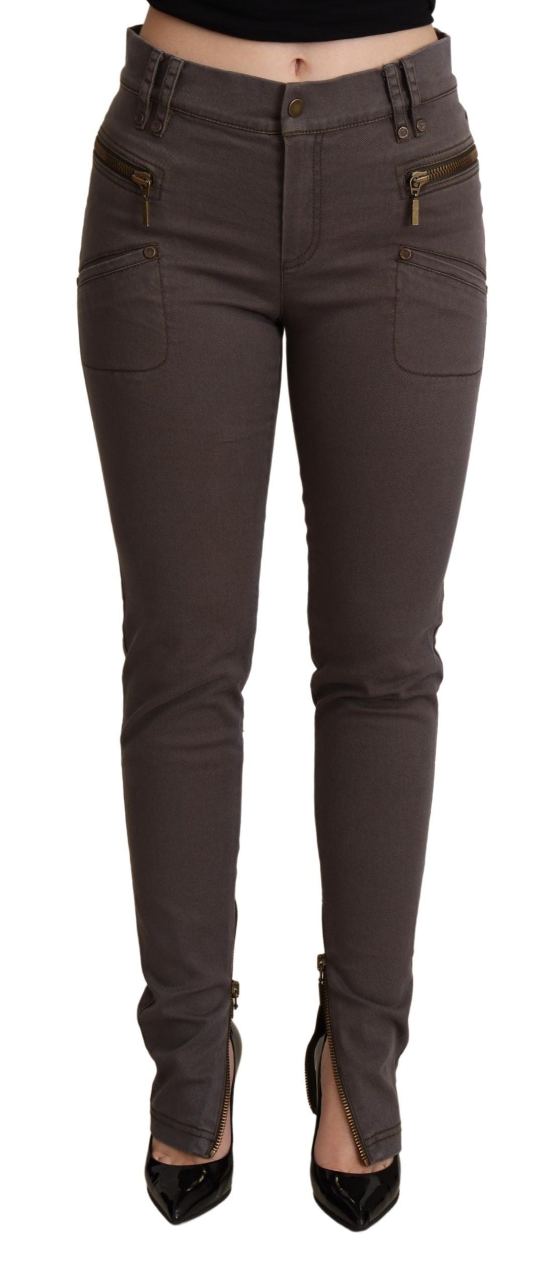 Pair of women's jeans in a dark wash