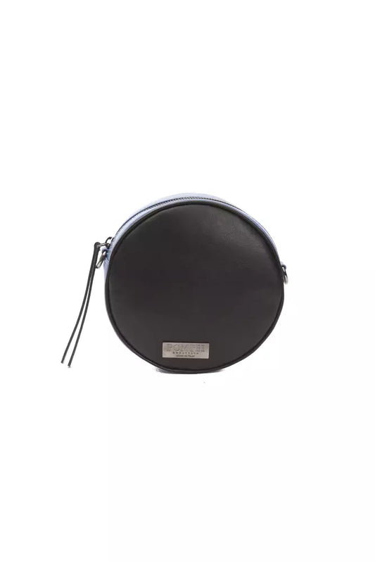 Black circular object with a handle on top