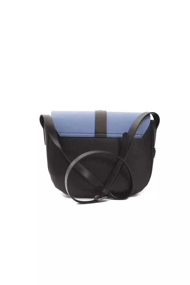 Blue and black bag with handles