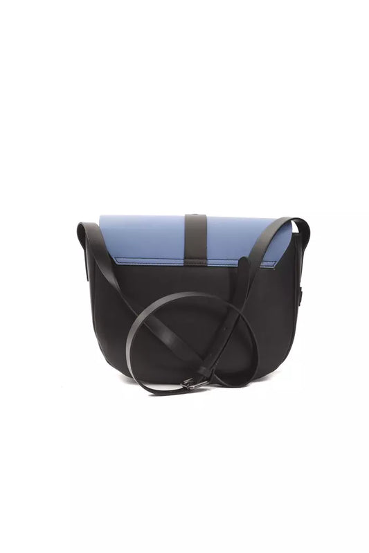 Blue and black bag with handles