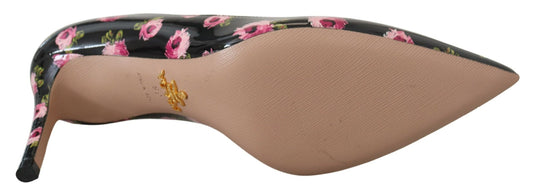 Mannequin torso with floral patterned fabric and gold accents