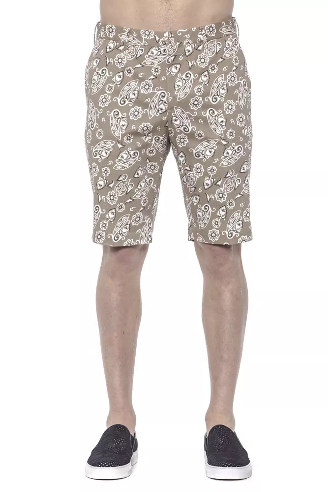 Men's shorts with patterned design