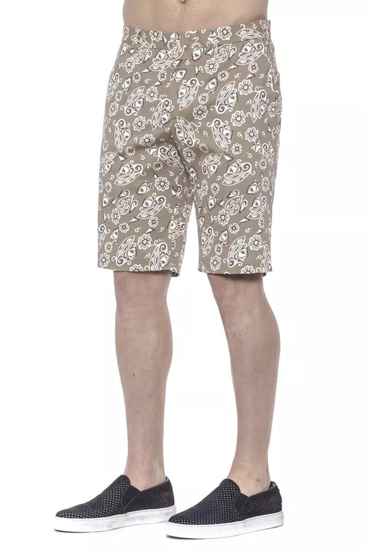 Men's shorts with a patterned design