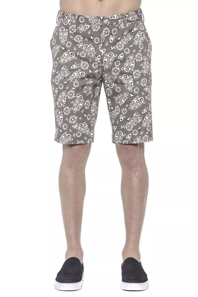 Men's shorts with floral pattern