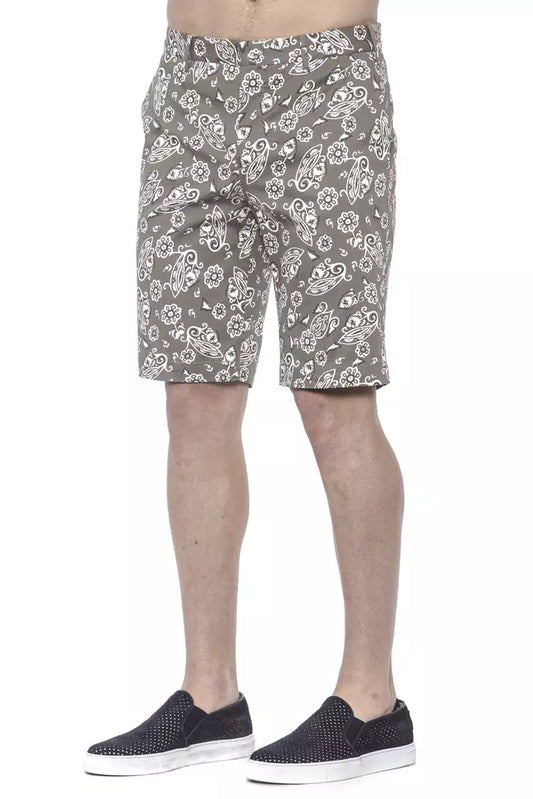 Men's shorts with floral pattern