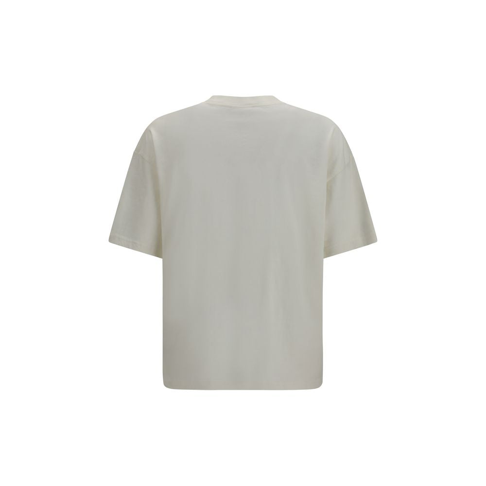 A plain white cotton t-shirt on a mannequin