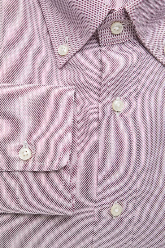 Pink shirt with buttons