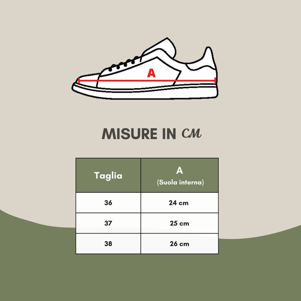 Pair of white sneakers with red stripe and black laces