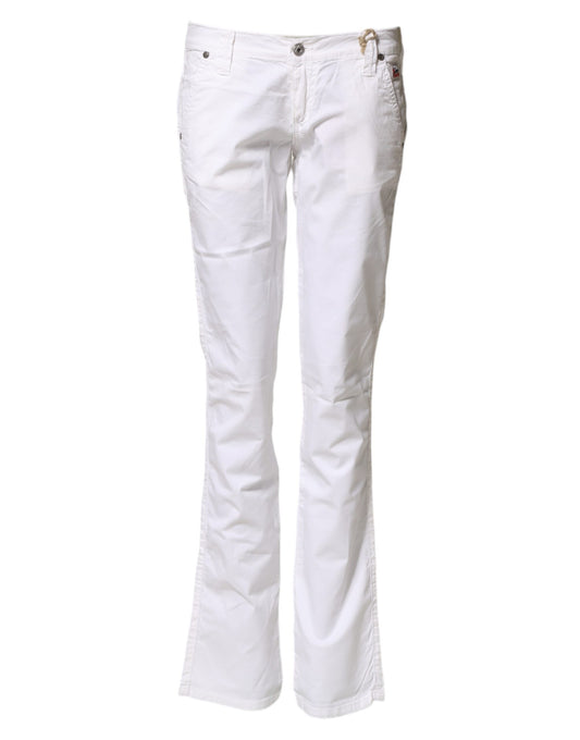 White skinny jeans with rolled up cuffs