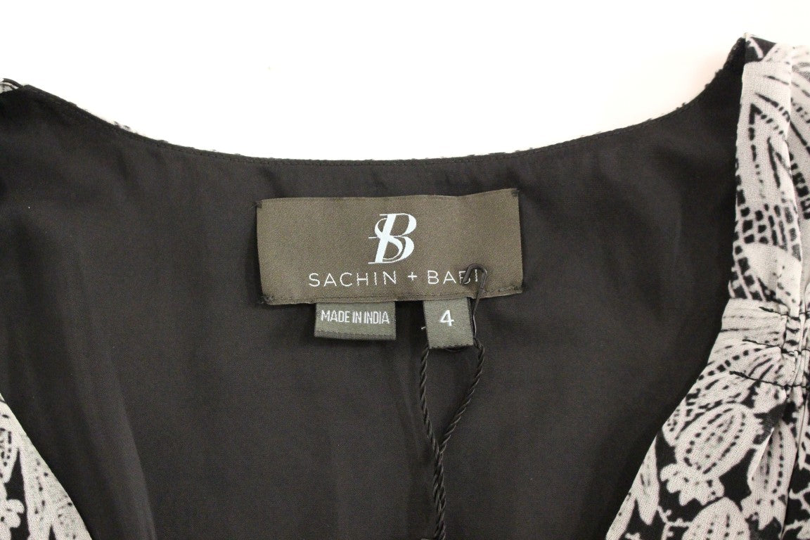 Black dress with lace detailing on neckline