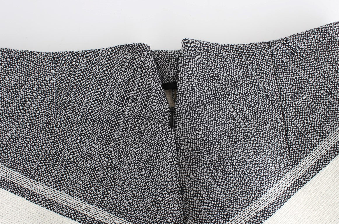 Black and white patterned fabric