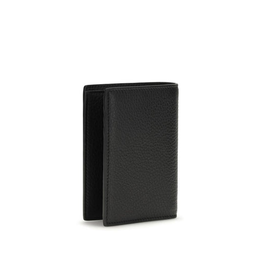 Black leather wallet