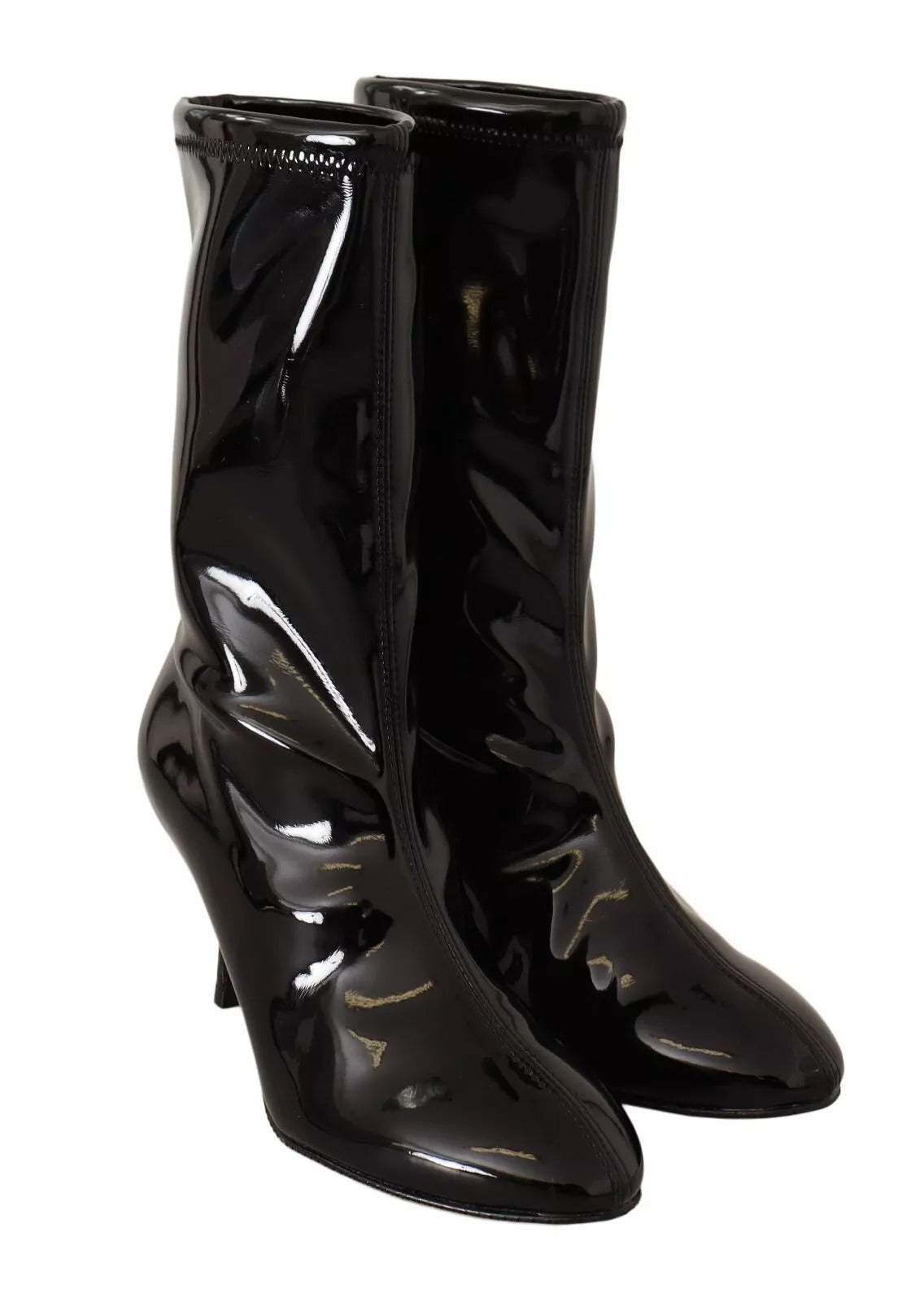 Black knee high boots
