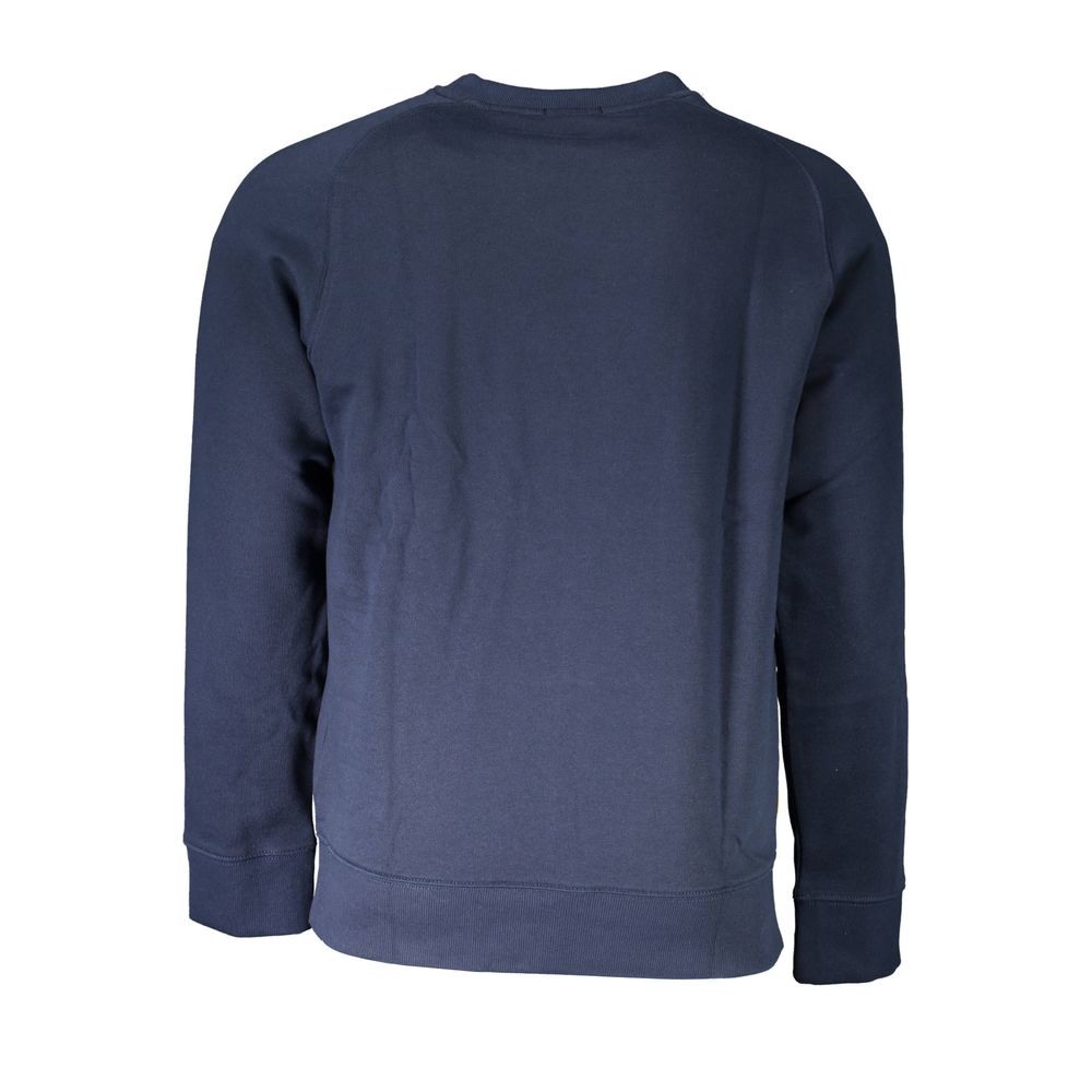 Navy blue long sleeve sweatshirt