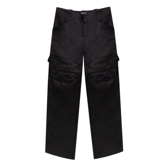 Pair of black cargo pants