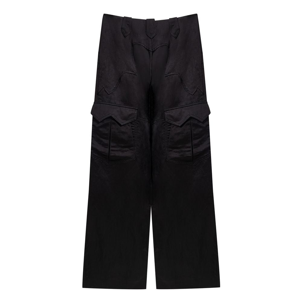 Pair of black leggings with pockets