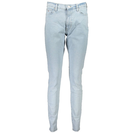 Light blue denim jeans