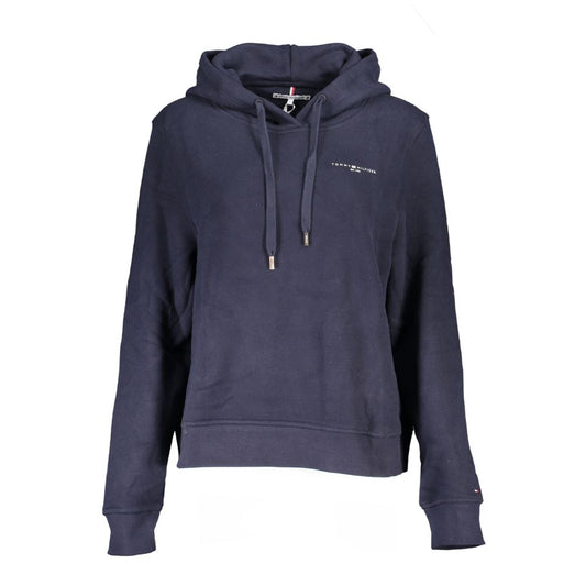 Navy blue hoodie on a mannequin