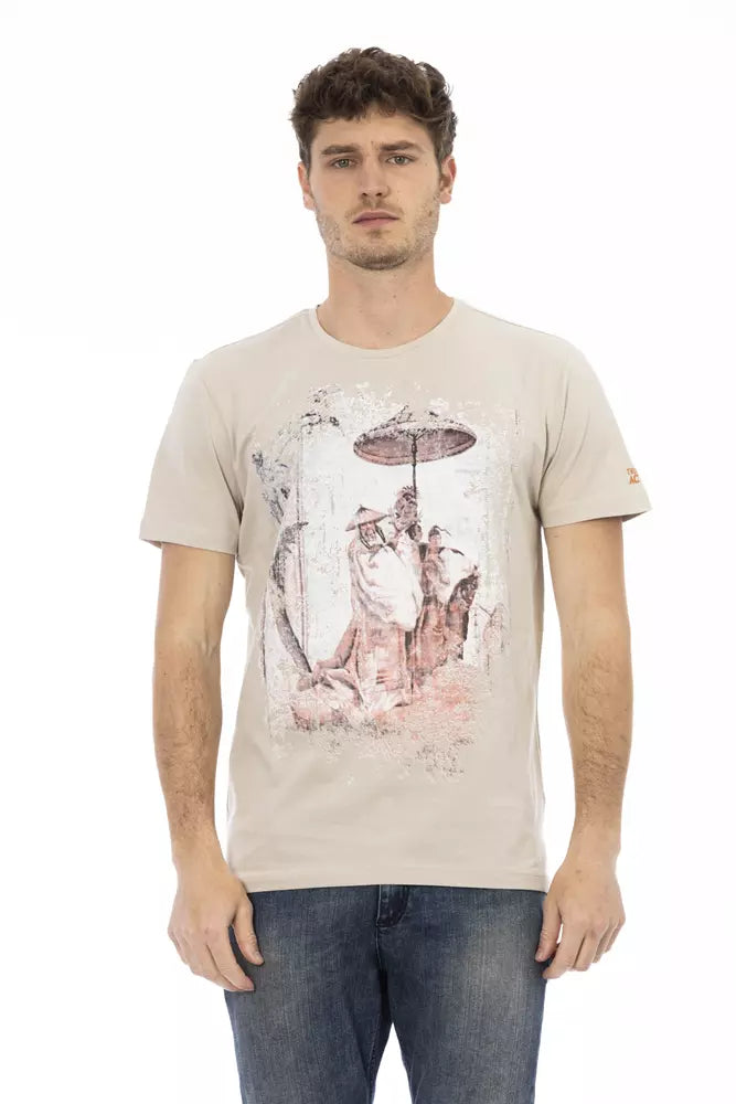 Man wearing graphic t-shirt