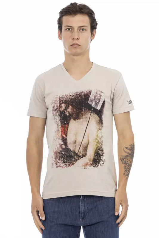 Mannequin wearing graphic t-shirt