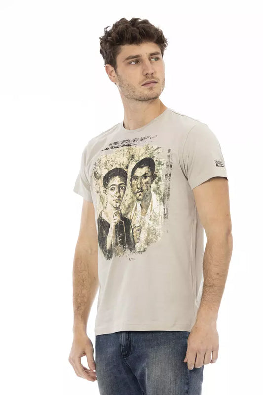 Man wearing graphic t-shirt
