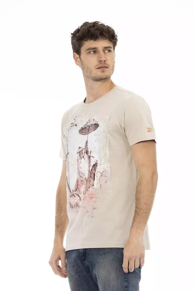 Man wearing graphic t-shirt