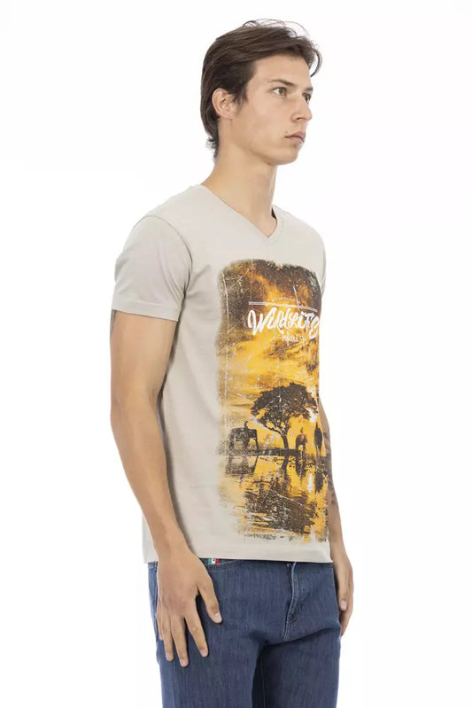 Mannequin wearing a graphic t-shirt