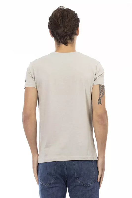 Mannequin torso in beige t-shirt