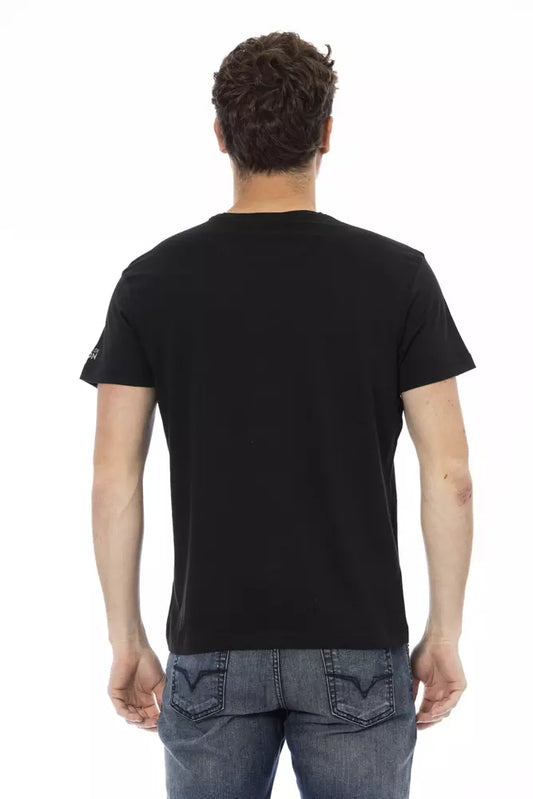 Black t-shirt on mannequin