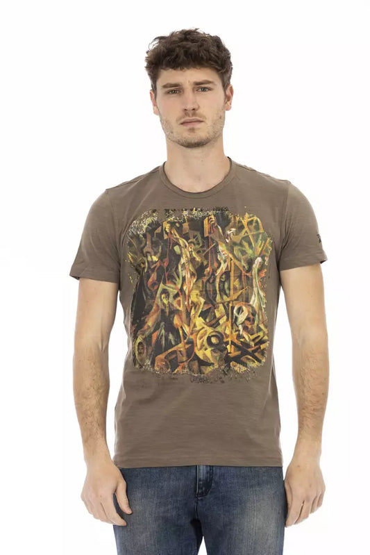 Man wearing graphic t-shirt