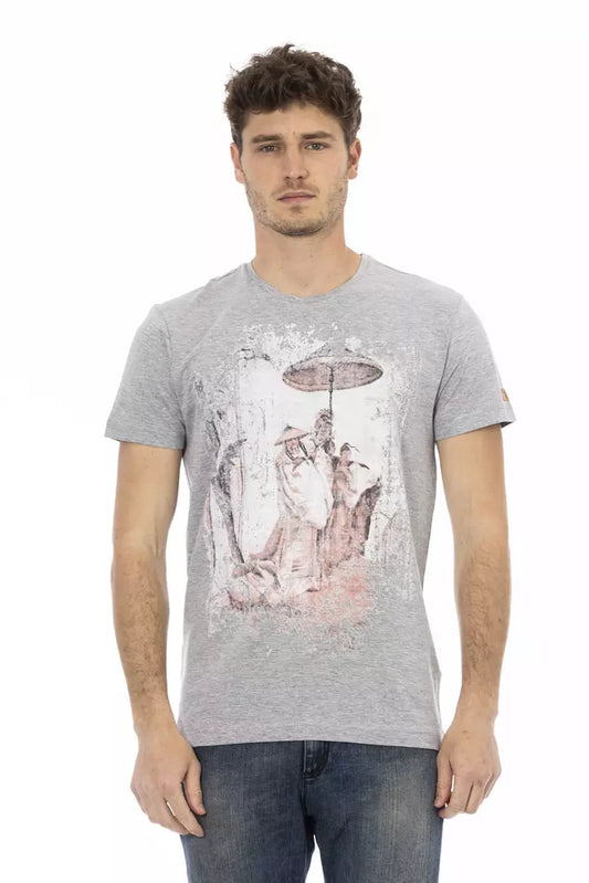 Man wearing graphic t-shirt