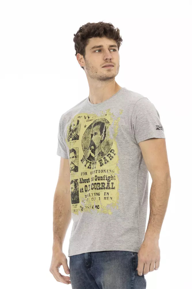 Man wearing graphic t-shirt