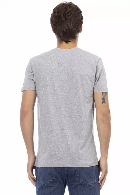 Grey t-shirt on mannequin
