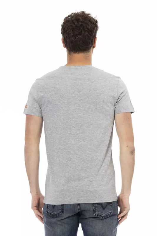 Grey t-shirt on a mannequin