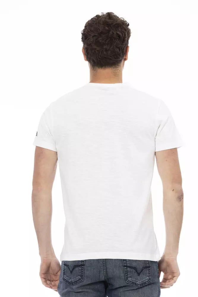 White t-shirt on a mannequin