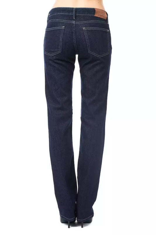 Pair of blue jeans on a mannequin