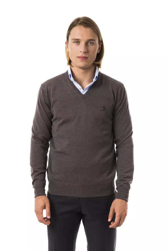 Man wearing dark sweater