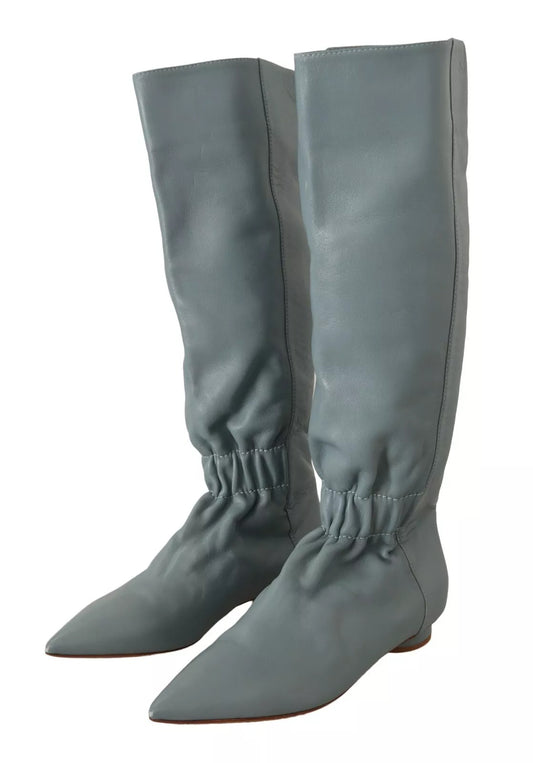 Pair of knee high boots