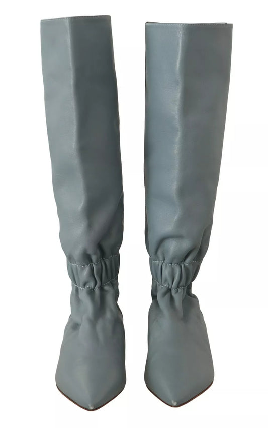Pair of knee high boots