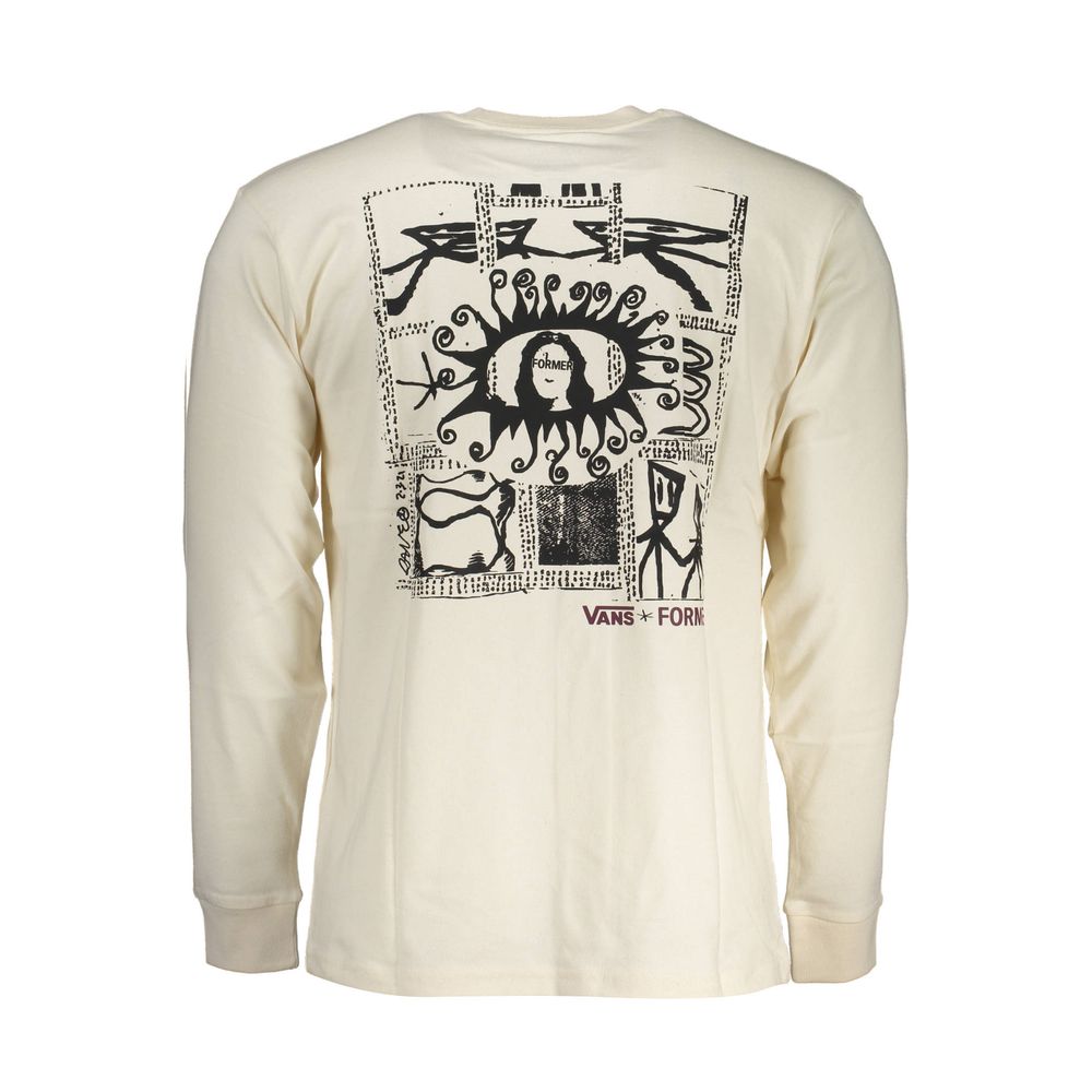 Long sleeve shirt with graphic design on back